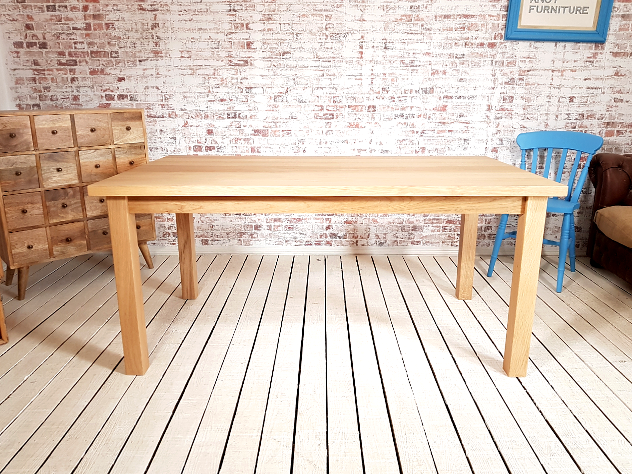 natural wood finish for kitchen table